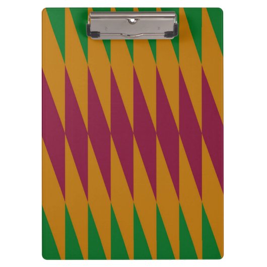 Geometrische Zwischenablage Klemmbrett (Vorderseite)