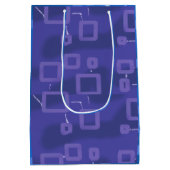 Geometrischer Abschluss Mittlere Geschenktüte (Rückseite)