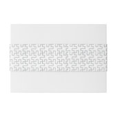 Geometrischer abstrakter Boden-Entwurf Einladungsbanderole (Rückseitenbeispiel)