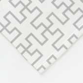 Geometrischer abstrakter Boden-Entwurf Fleecedecke (Ecke)