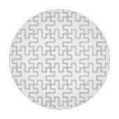 Geometrischer abstrakter Boden-Entwurf Schneidebrett (Vorderseite)