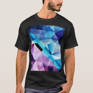 Geometrischer Abstrakter Hintergrund T-Shirt