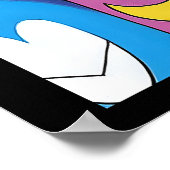 Geometrischer abstrakter Kunstdruck Kindred Ausste Poster (Ecke)