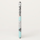 Geometrischer abstrakter Scandi Entwurf Case-Mate iPhone Hülle (Hinten/Links)