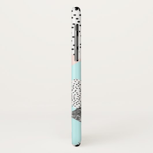 Geometrischer abstrakter Scandi Entwurf Case-Mate iPhone Hülle (Hinten/Links)