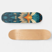 Geometrischer Adler Skateboard (Horizontal)
