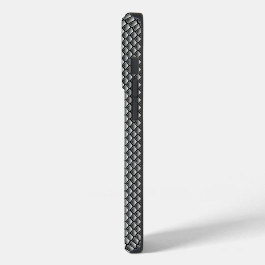 Geometrischer Akzent aus Aluminium, metallisch geb Case-Mate iPhone Hülle (Rückseite / Links)