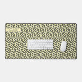 geometrischer Aufbau der Blume Schreibtischunterlage (Tastatur & Maus)