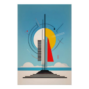 Geometrischer Aufstieg zum kosmischen Gleichgewich Poster