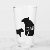 Geometrischer Bär und Vater Glas (Vorderseite)