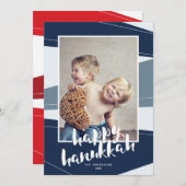 Geometrischer Block | Hanukkah und Weihnachten Int (Vorne/Hinten)