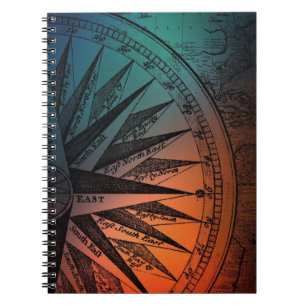 Geometrischer Campass Notizblock