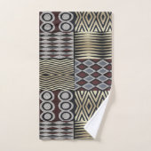 "Geometrischer Chic für Ihr Bad" Badhandtuch Set (Handtuch)