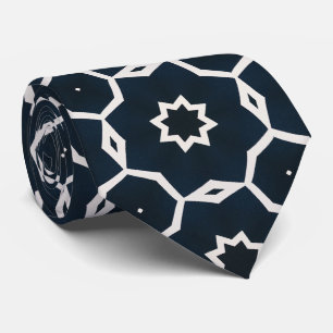 Geometrischer Druck Krawatte
