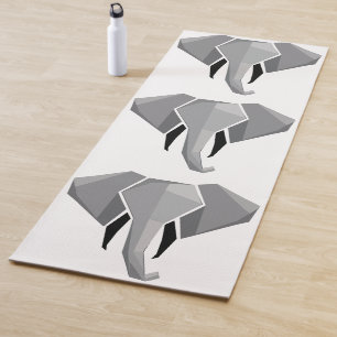 Geometrischer Elefantenkopf  Yogamatte