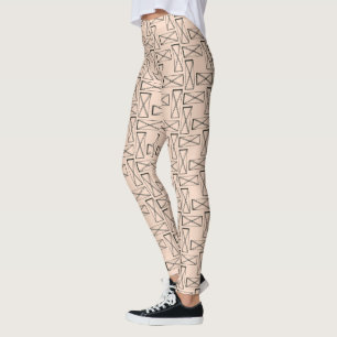 Geometrischer Entwurf des Rechteck-X Leggings
