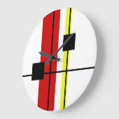 Geometrischer Entwurf Große Wanduhr (Winkel)