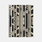 Geometrischer Entwurfs-ethnischer Stammes- Druck Fleecedecke (Vorderseite)