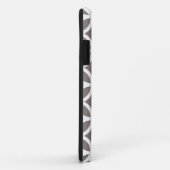 Geometrischer Fall Treibholz-Browns Iphone 5 Case-Mate iPhone Hülle (Hinten/Rechts)