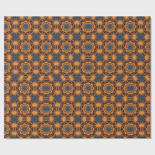 Geometrischer Fall, Whimsischer Herbst, Herbst, He Geschenkpapier (Flach)