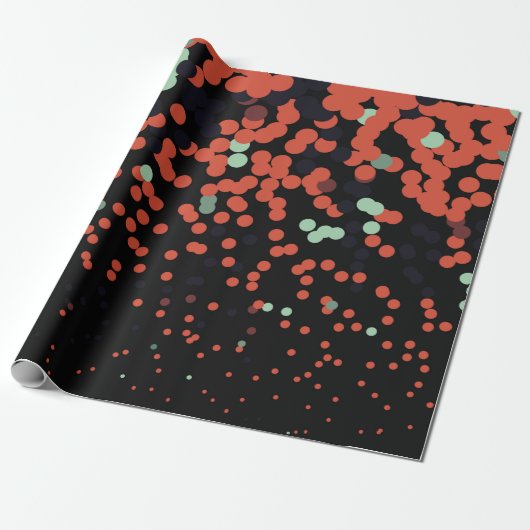 Geometrischer, farbiger Vintager Hintergrund. Abst Geschenkpapier (Ungerollt)