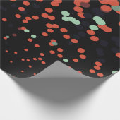 Geometrischer, farbiger Vintager Hintergrund. Abst Geschenkpapier (Ecke)