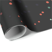 Geometrischer, farbiger Vintager Hintergrund. Abst Geschenkpapier (Rolleneckpunkt)