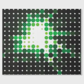 Geometrischer, farbiger Vintager Hintergrund. Abst Geschenkpapier (Flach)