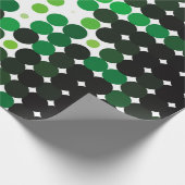 Geometrischer, farbiger Vintager Hintergrund. Abst Geschenkpapier (Ecke)