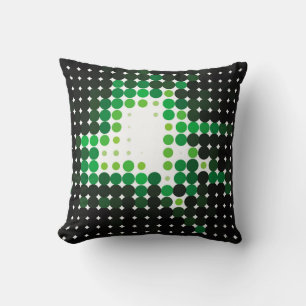 Geometrischer, farbiger Vintager Hintergrund. Abst Kissen