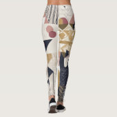 Geometrischer Fluss: Modernes Design der Leggings (Rückseite)