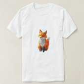 Geometrischer Fox-T - Shirt (Design vorne)