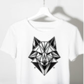 geometrischer Fuchs-T - Shirt