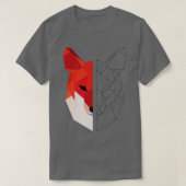 Geometrischer Fuchs T-Shirt (Design vorne)