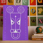 Geometrischer Geist: Japanisches Juunishi-Tier Kalender