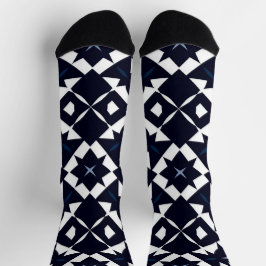 Geometrischer Gemusterter Hintergrund Socken