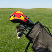 Geometrischer Genuss Golf Headcover (In SItu)