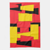 Geometrischer Genuss Handtuch (Vertikal)