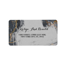 Geometrischer Glitzer aus Marmor