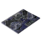 Geometrischer Grundierdruck Notizblock (Linke Seite)