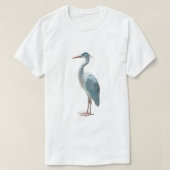 Geometrischer Heron T-Shirt (Design vorne)