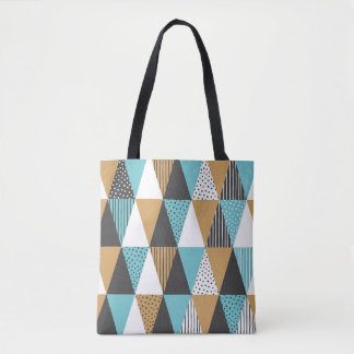 Geometrischer Hintergrund. Abstrakte Vintage Darst Tasche