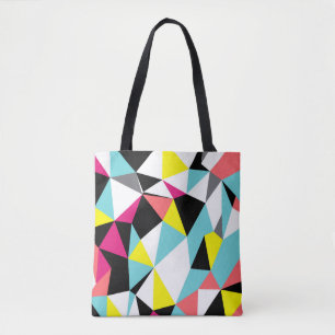 geometrischer Hintergrund für abstrakte Dreiecke Tasche