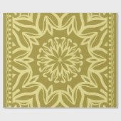 Geometrischer Hintergrund mit Blumen. Stammesethni Geschenkpapier (Flach)