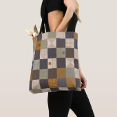 Geometrischer Hintergrund Moderner Stil Vintag i Tasche (Von Nahem)