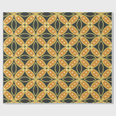 Geometrischer Hintergrund Nahtloses Muster. Batik Geschenkpapier (Flach)