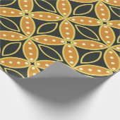 Geometrischer Hintergrund Nahtloses Muster. Batik Geschenkpapier (Ecke)