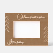 Geometrischer Holzrahmen Geätzte Rahmen (Vorderseite)