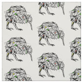 Geometrischer Kiwi Stoff (Muster)