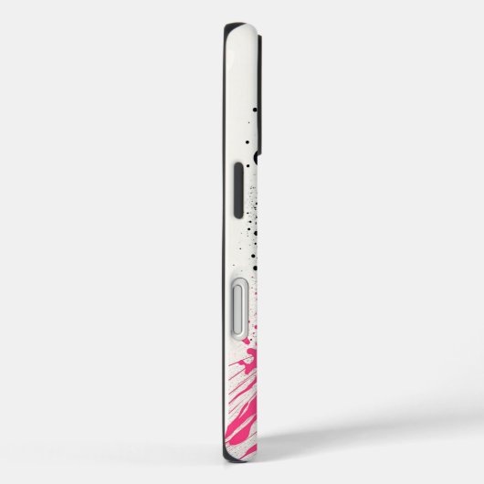 Geometrischer Kontrast. Case-Mate iPhone Hülle (Rückseite / Rechts)